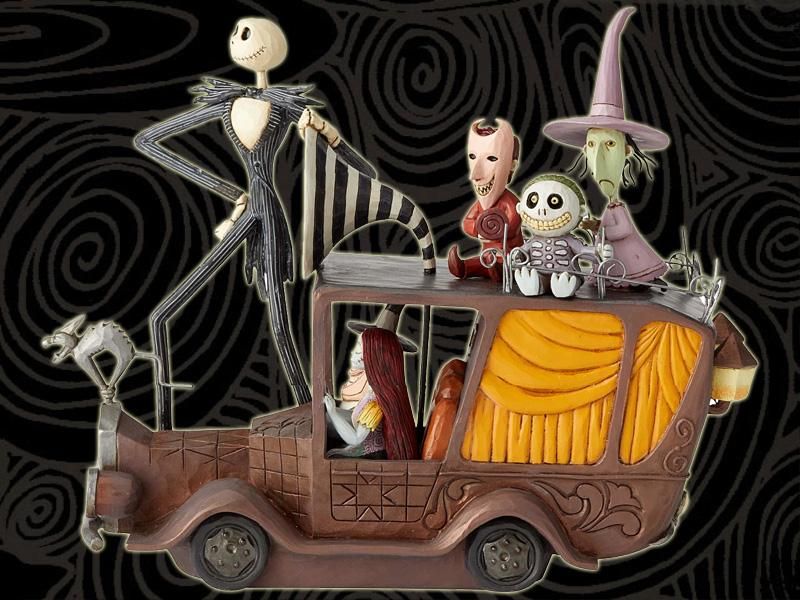 完全未開封★超美品！ジムショア　ナイトメアビフォアクリスマス　disney ディズニートラディション ジムショア フィギュア ナイトメア