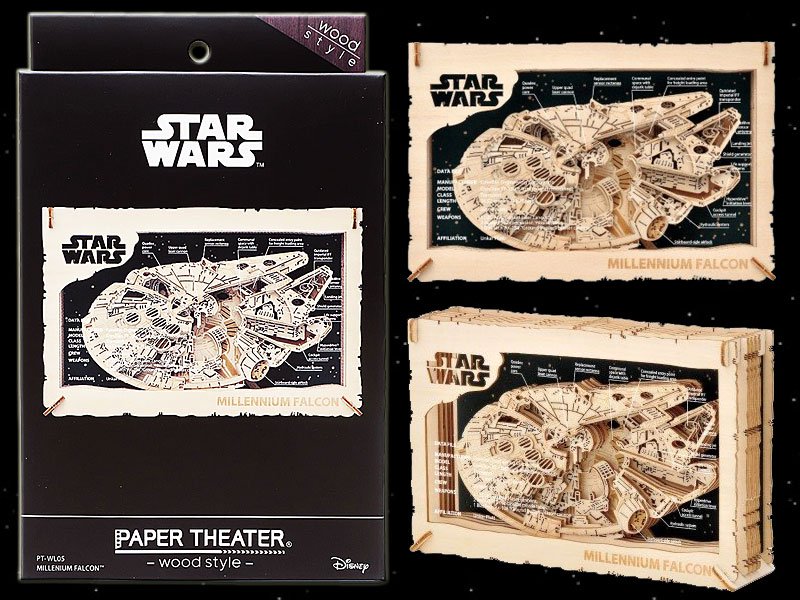 スターウォーズSTAR WARS PAPER THEATER-ウッドスタイル- /ミレニアム