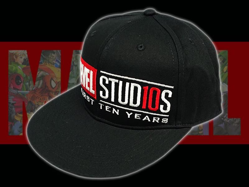 限定品marvelスタジオ10週年記念キャップ