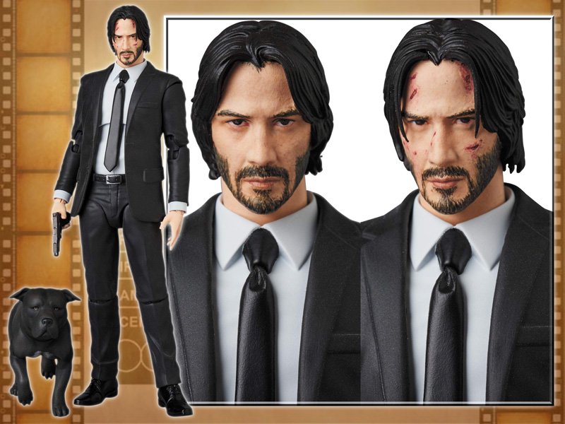 ジョン・ウィックJohn Wick ジョンウィック チャプター2Ver. MAFEX アクションフィギュア No.085 - BANDIT-  Selected Toys