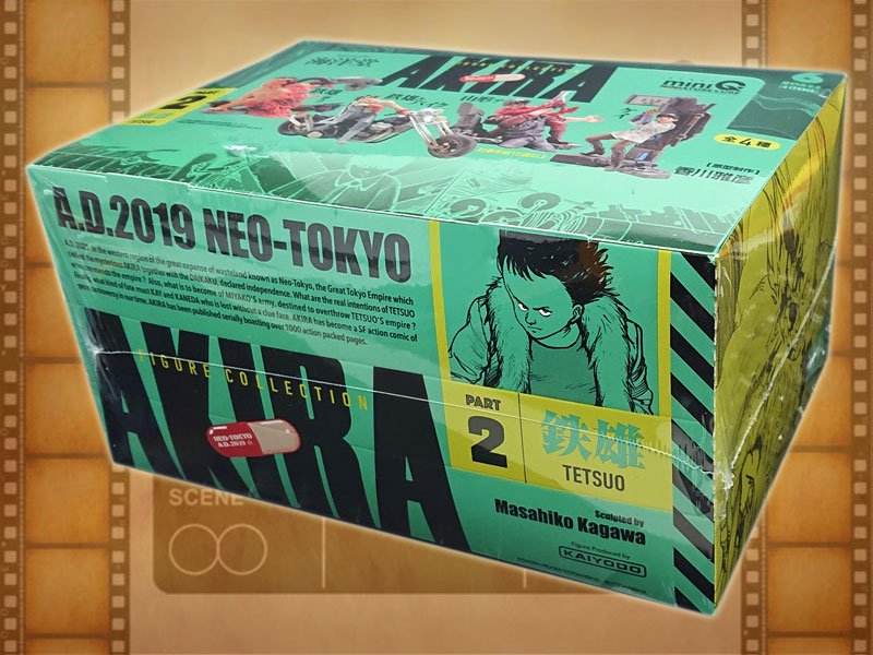 アキラAKIRA 海洋堂miniQミニフィギュアシリーズ PART.2「鉄雄」6個入り未開封ボックス - BANDIT- Selected Toys