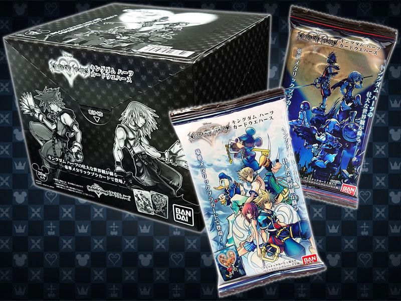 キングダムハーツKINGDOM HEARTS BANDAIカードウエハース/20個入り未 