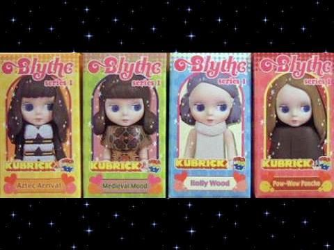 ブライスBLYTHE メディコムトイキューブリック/ブライス4個セット - BANDIT- Selected Toys