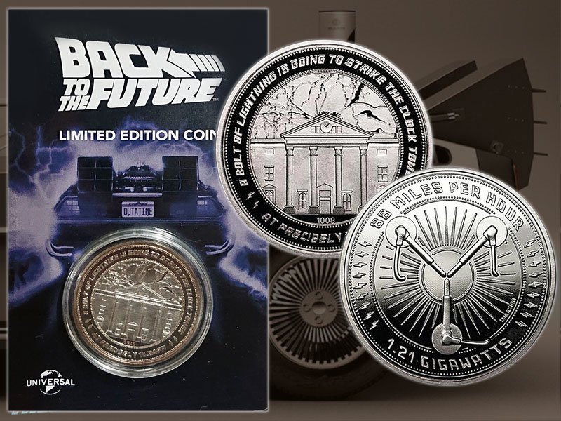 BACK TO THE FUTURE 第二弾 2021 最新作1オンス 銀貨 - コレクション