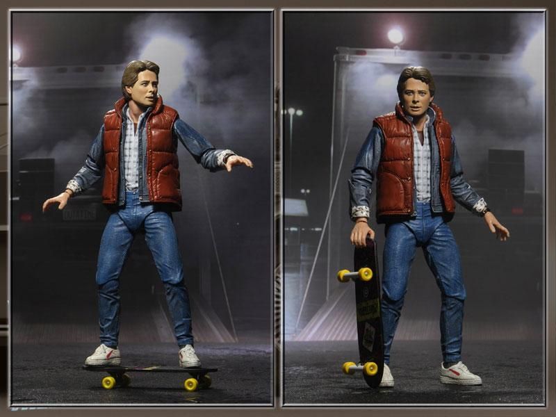 バックトゥーザフューチャーBACK TO THE FUTURE NECAアクション