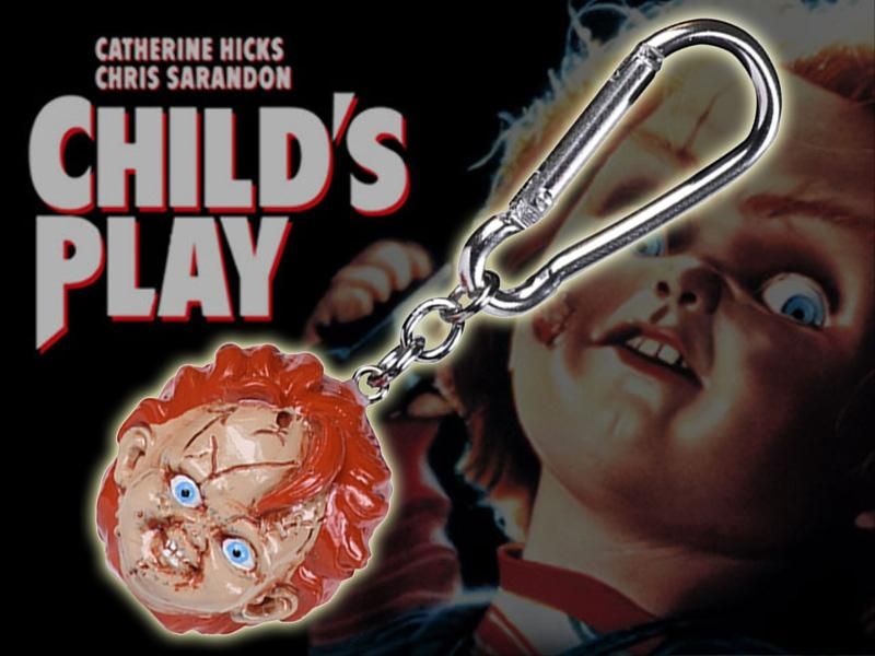 チャイルドプレイCHILD'S PLAY チャッキーヘッド・3Dキー