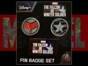 ウィンター・ソルジャーメタルピンバッジセット Amazon | ファルコン&ウィンター・ソルジャー/ピンバッジセット