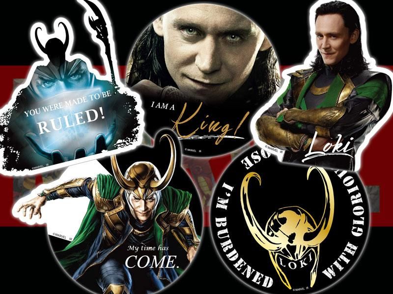 マーベルMARVEL INFINITY SAGA-LOKI- ダイカットステッカー