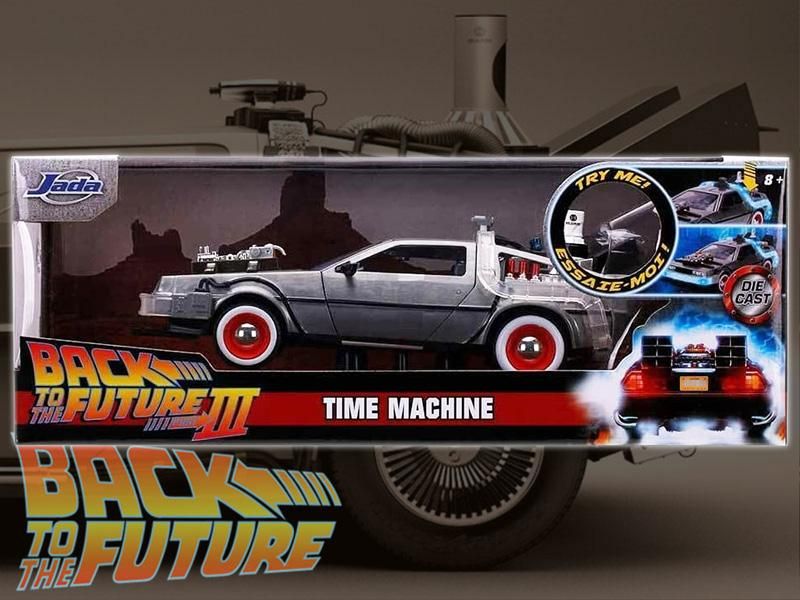 バックトゥーザフューチャーBACK TO THE FUTURE 1/24スケール ダイ