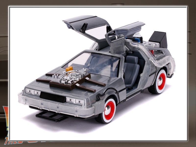 バックトゥーザフューチャーBACK TO THE FUTURE 1/24スケール ダイ 