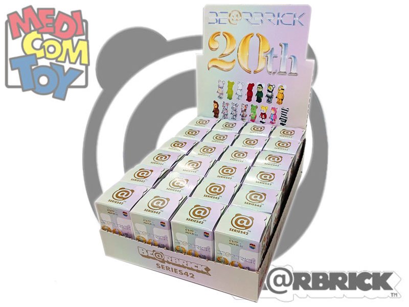 ベアブリックBE@RBRICK メディコムトイシリーズ42/ベアブリック20周年 