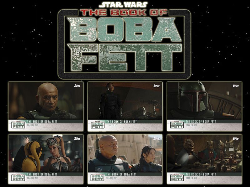 スターウォーズSTAR WARS TVシリーズ/ボバ・フェットTHE BOOK OF BOBA FETT TOPPS限定トレーラーカードセット -  BANDIT- Selected Toys