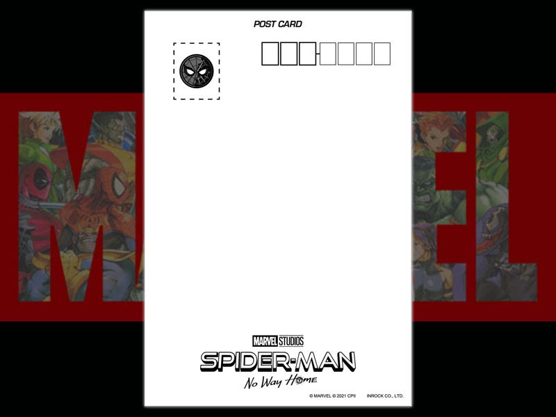 マーベルMARVEL スパイダーマン・ノーウェイホーム メタリックポストカード - BANDIT- Selected Toys