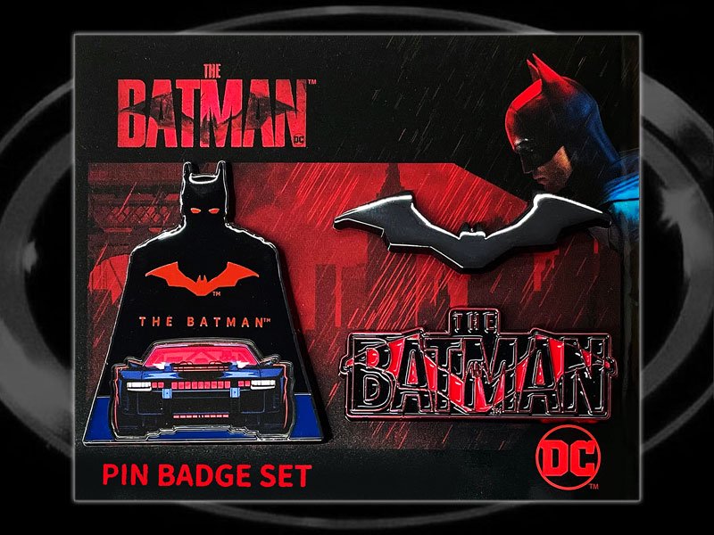 バットマンTHE BATMAN メタルピンバッジセット - BANDIT- Selected Toys