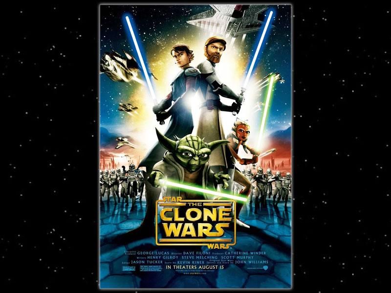 スターウォーズSTAR WARS クローン・ウォーズ 映画ビジュアルダブル