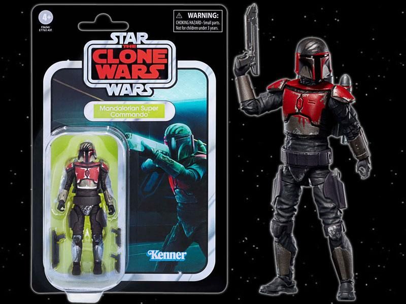 スターウォーズSTAR WARS ベーシックフィギュア ヴィンテージコレクション マンダロリアン・スーパー・コマンドー - BANDIT-  Selected Toys