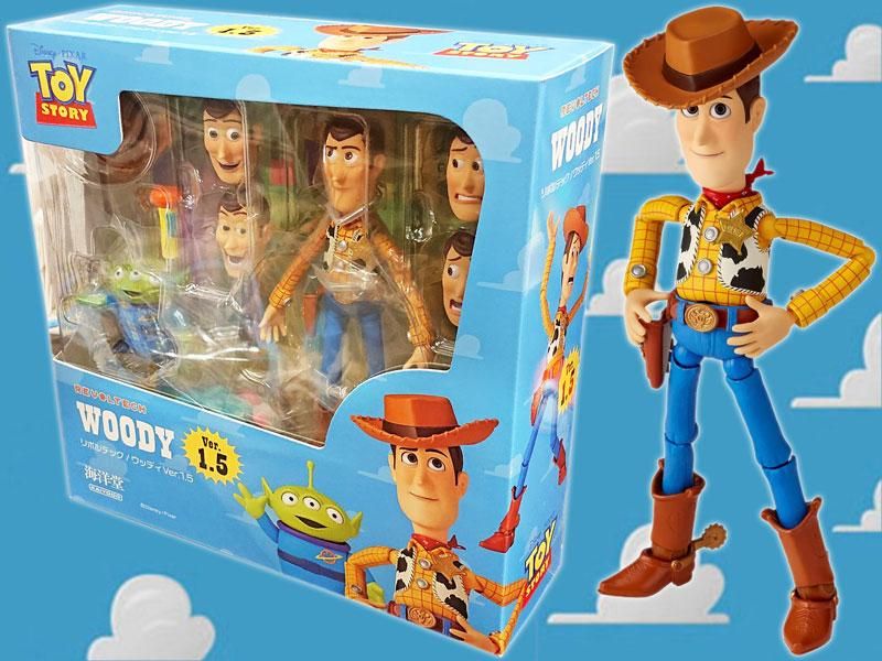 トイストーリーTOY STORY 海洋堂リボルテック/ウッディVer.1.5