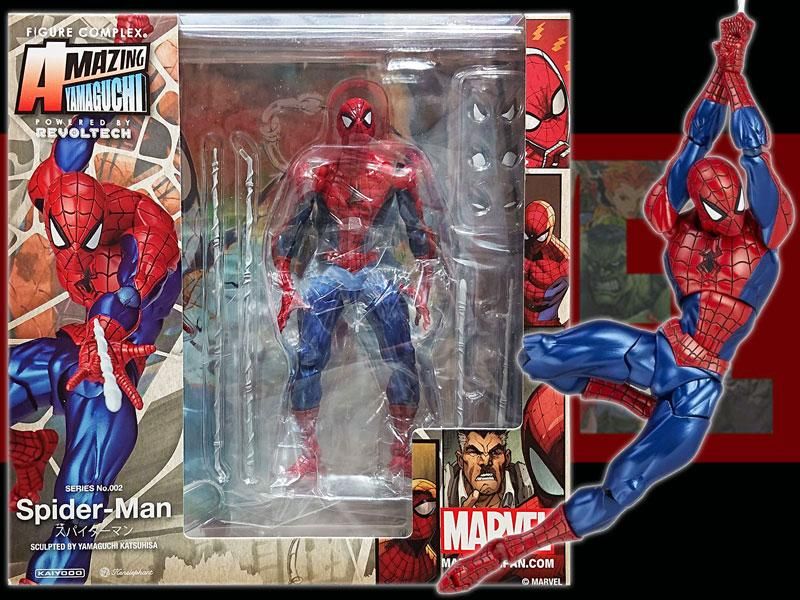 マーベルMARVEL 海洋堂リボルテック アメイジングヤマグチ・アクションフィギュア/スパイダーマン - BANDIT- Selected Toys