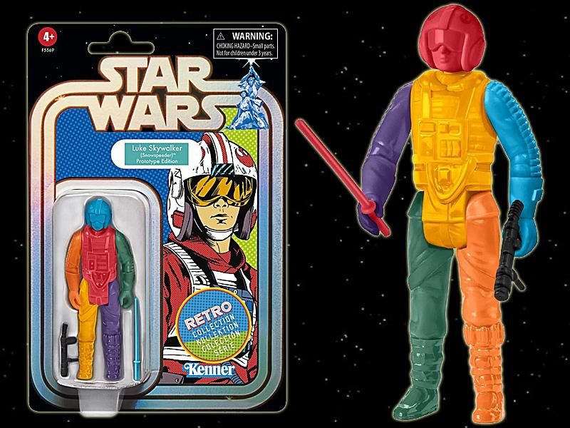 スターウォーズSTAR WARS ベーシックフィギュア 復刻レトロコレクション  ルーク・スカイウォーカー・スノースピーダーパイロット/プロトタイプエディション - BANDIT- Selected Toys