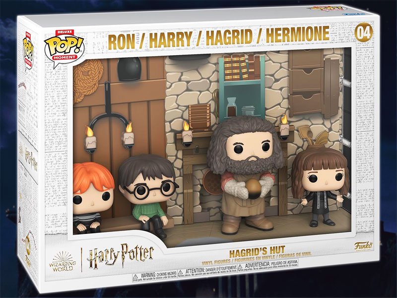 ハリーポッターHarry Potter ハリーポッターと賢者の石 ファンコPOP!モーメントフィギュア/デラックス・ハグリッドの小屋 -  BANDIT- Selected Toys