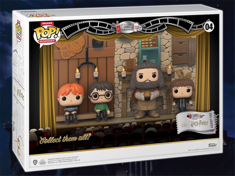 ハリーポッターHarry Potter ハリーポッターと賢者の石 ファンコPOP!モーメントフィギュア/デラックス・ハグリッドの小屋 -  BANDIT- Selected Toys