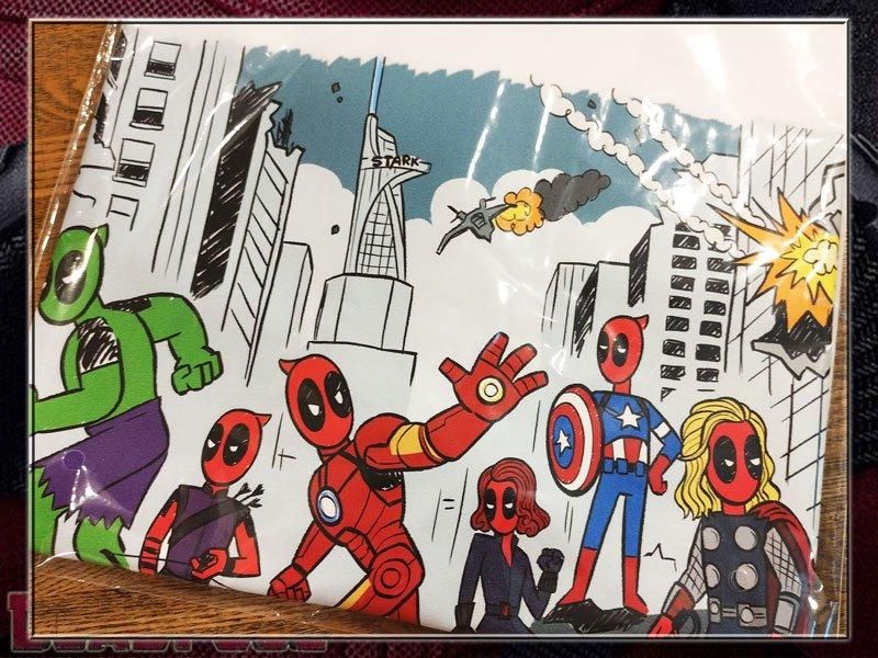 マーベルMARVEL デッドプール＆ウルヴァリン 半袖Tシャツ/白