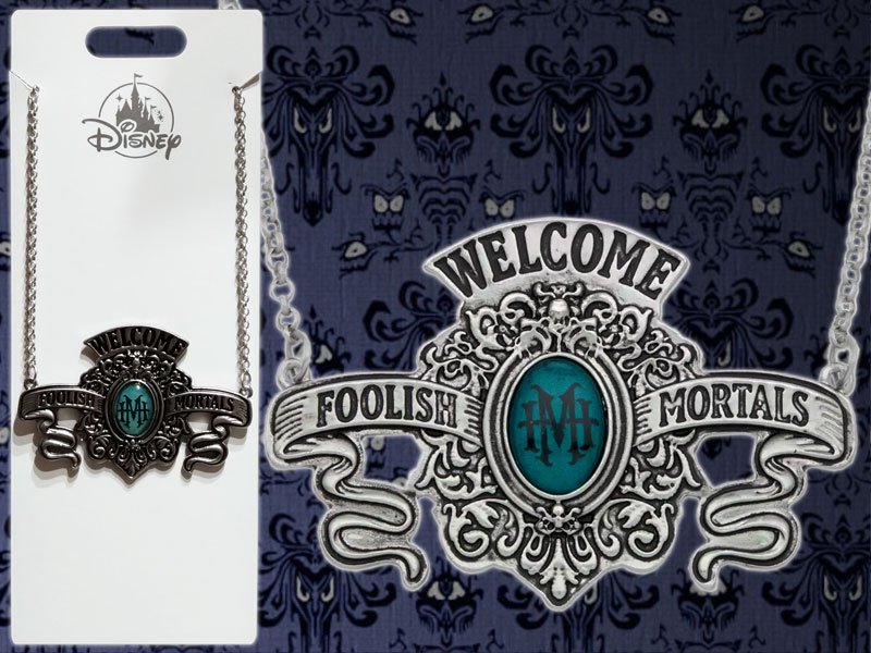 ۡƥåɥޥ󥷥HAUNTED MANSION USDL2024 FOOLISH MORTALS ֥ͥå쥹