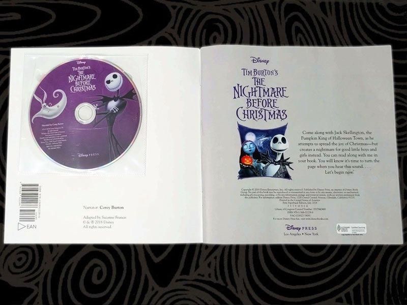 ナイトメアービフォアクリスマス ナレーション＆サウンドエフェクトCD