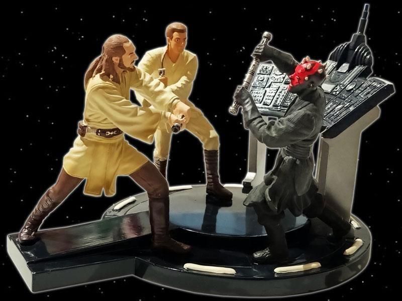 スターウォーズSTAR WARS アプローズジオラマスタチュー/クワイ