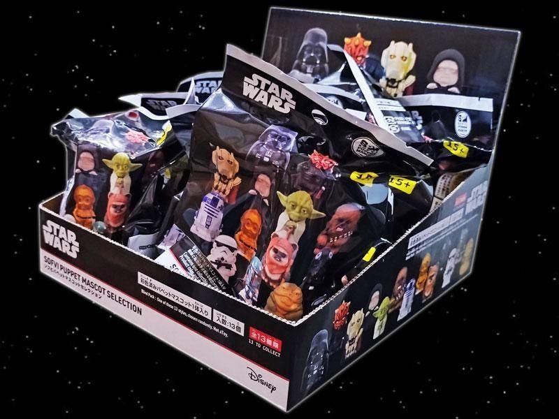 喜ばれる誕生日プレゼント スターウォーズSTAR WARS ソフビパペットマスコット SF・ファンタジー・ホラー