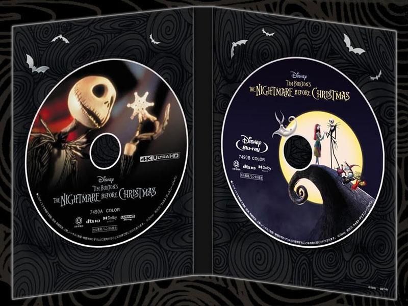 ナイトメアービフォアクリスマス Blu-rayブルーレイ/映画公開30周年