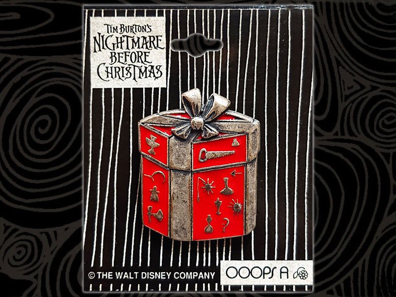 ナイトメアービフォアクリスマス Ooops Aアクセサリーシリーズ・ブローチピン/ナイトメアトイズギフトボックス 全5種 - BANDIT-  Selected Toys