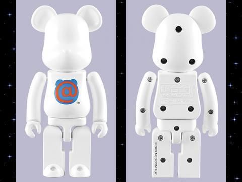 ベアブリックBE@RBRICK メディコムトイ超合金/ホワイト200% - BANDIT 