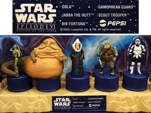 フィギュアスター・ウォーズ クラシックボトルキャップセット