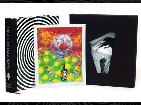 ティムバートン画集デラックスエディション3rd The Art Of Tim Burton Dx 3rdサイン リトグラフ付き Bandit Selected Toys