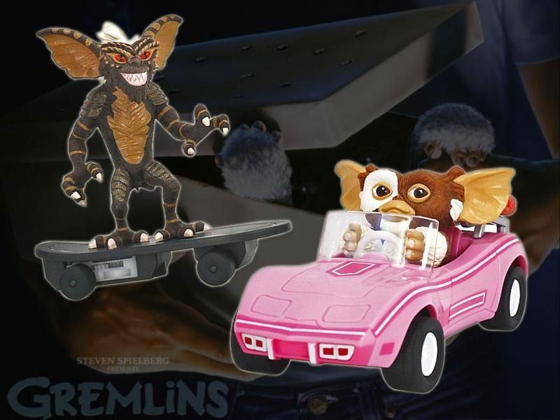 グレムリン　ギズモ　ストライプ　プルバックトイ　フィギュア　gremlins