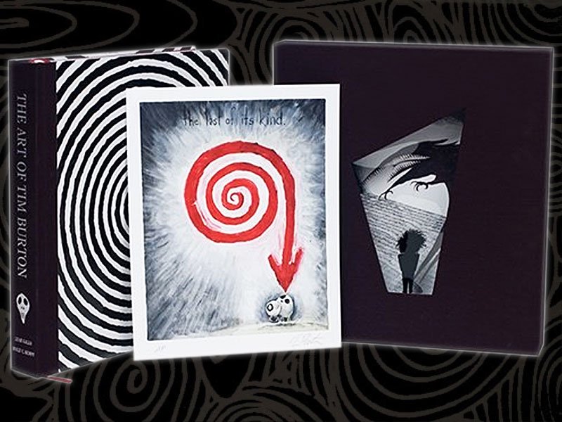 ティムバートン画集デラックスエディション1st/The Art of Tim Burton DX 1stサイン&リトグラフ付き（初版・未開封品） -  BANDIT- Selected Toys
