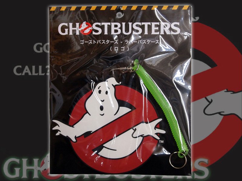 ゴーストバスターズGHOSTBUSTERS ストラップ付きラバーパスケース/ノー