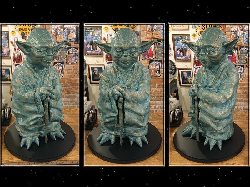 スターウォーズ STAR WARS 1/1スケール ライフサイズ・ヨーダ ブロンズカラーVer. LIFE SIZE YODA - BANDIT-  Selected Toys