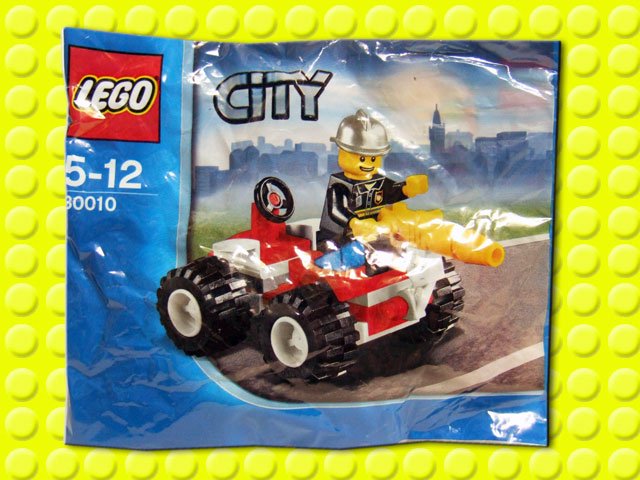 レゴブロックlego Blockプロモーションパック City レゴシティーファイヤーチーフ消防車 Bandit Selected Toys