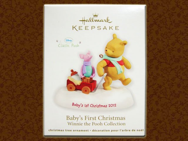 くまのプーさんWinnie the Poohホールマークオーナメント/ベイビーファーストクリスマス - BANDIT- Selected Toys