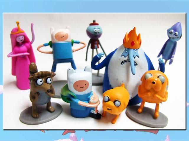 アドベンチャータイムADVENTURE TIME&REGULAR SHOWミニフィギュア