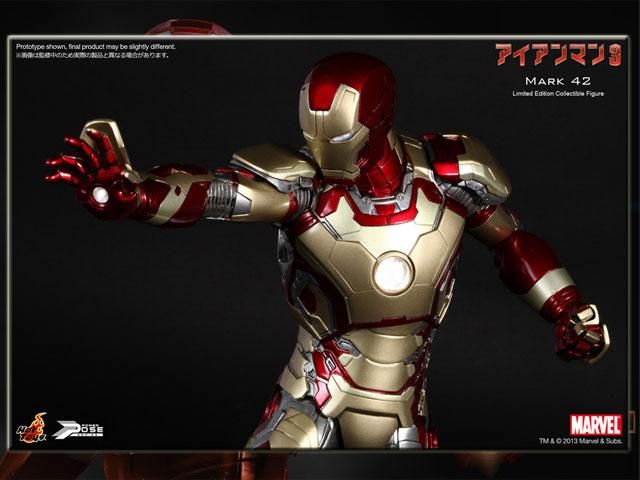 アイアンマン3 Iron Man HOT TOYS パワー・ポーズ1/6スケール限定可動