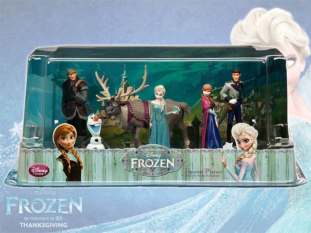 ディズニー アナと雪の女王frozen フィギュアプレイセット Bandit Selected Toys