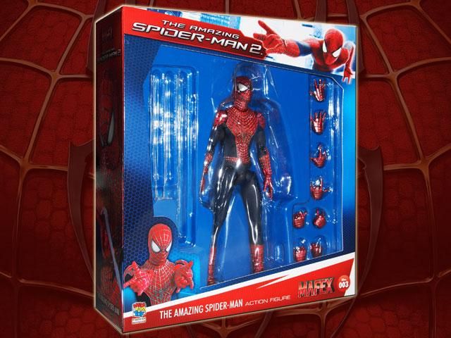 パーツヤケがありますMAFEX アメイジング スパイダーマン No.003