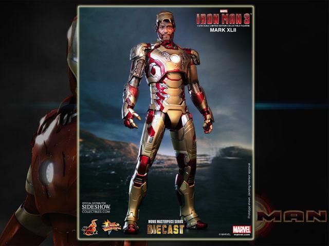 アイアンマンIRON MAN3ホットトイズ1/6スケールフィギュア アイアン