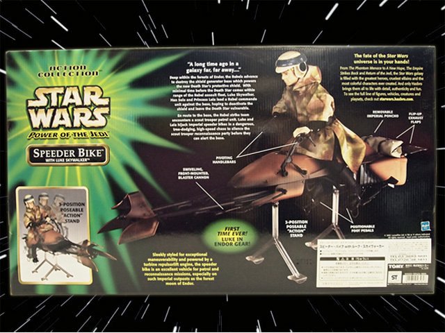 スターウォーズSTAR WARS 12インチ ・スピーダーバイク・ウィズ・ルークスカイウォーカー - BANDIT- Selected Toys
