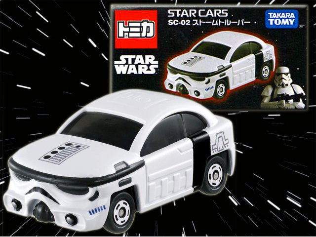 スターウォーズSTAR WARS トミカ/ スターカーズ SC-02 ストームトルーパー - BANDIT- Selected Toys