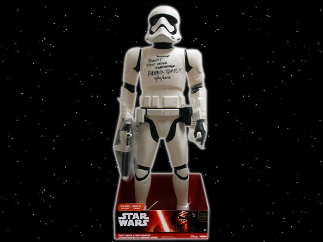 スターウォーズSTAR WARS フォースの覚醒 サイン入りフィギュア/31インチ ファーストオーダーストームトルーパー - BANDIT-  Selected Toys