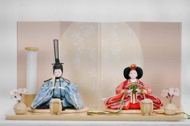 品数豊富！ No.227 親王飾 雛人形 コンパクト - ひな人形 滋賀県近江八幡市 その他